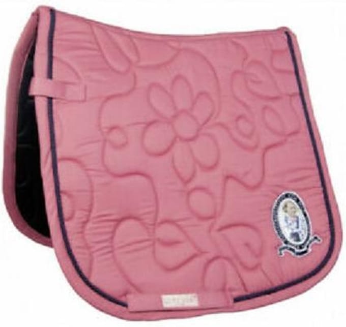 HKM zadeldek Santa Fe - roze - shet