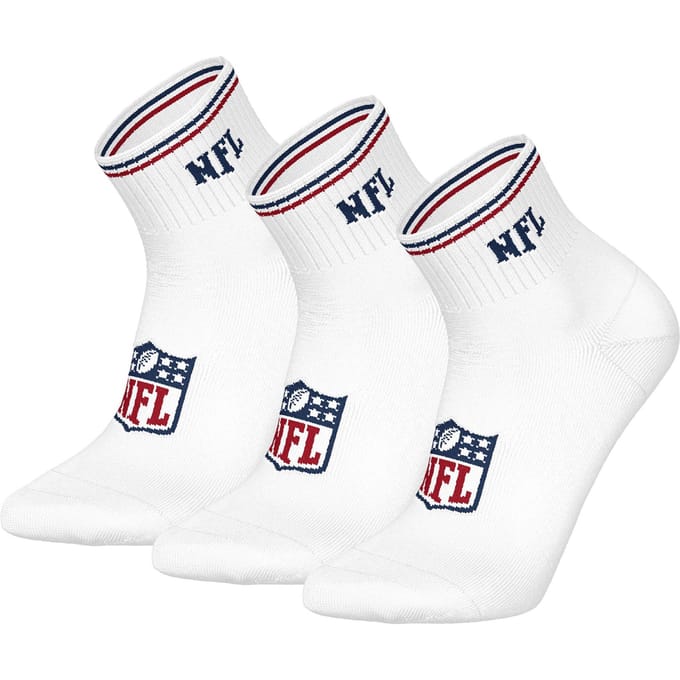 NFL Sokken NFL SHIELD 3Pack Quarter Socks Set van 3