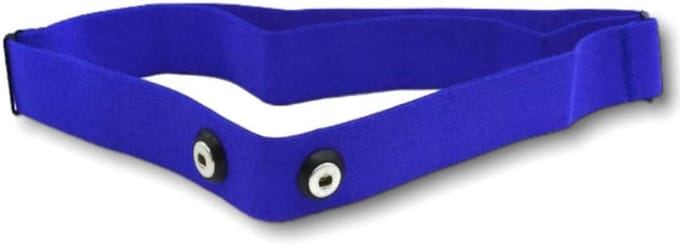 Elastische Borstband - Hartslagmeter Armband - Sport Tracking - Verstelbare Lengte - 45 mm Sensorafstand - Zwart