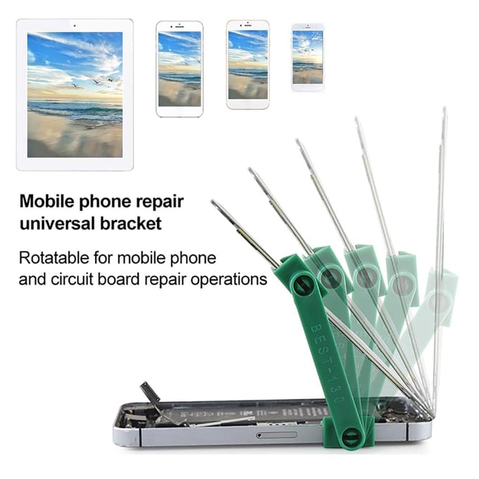 BEST 130 Mobiele Telefoons Plaat Reparatie Moederbord Vaste Beugel Onderhoudsondersteuning Multifunctioneel groen
