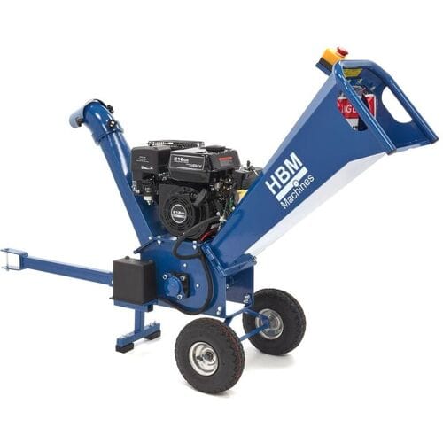 HBM Benzine hakselaar - houtversnipperaar 4 Takt 7 PK - 212 cc