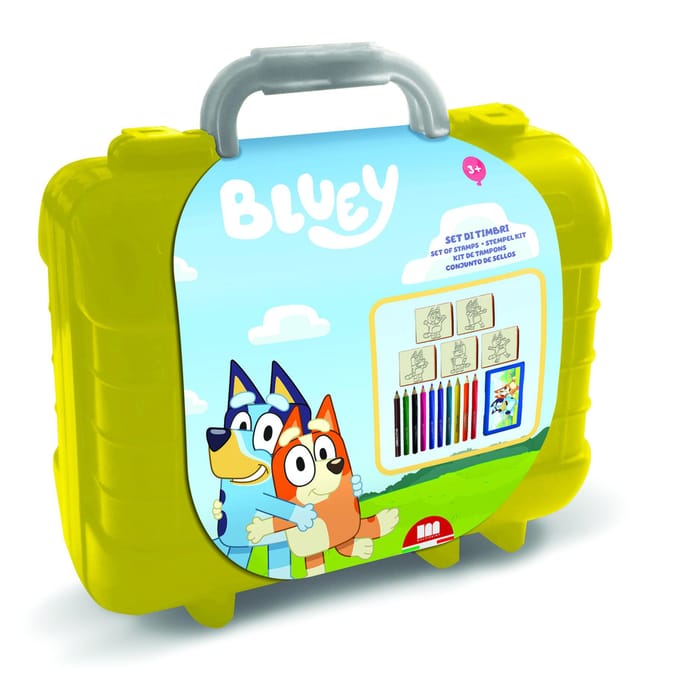 Bluey - Kleuren Stempel Kofferset (6502120)