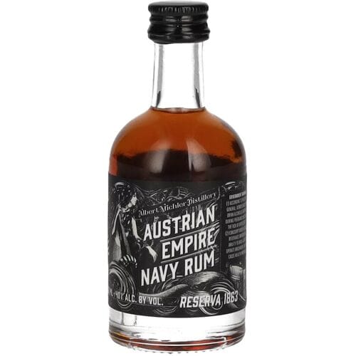 Austrian Empire Navy RESERVA 1863 Rum 40% Vol. 0,05l