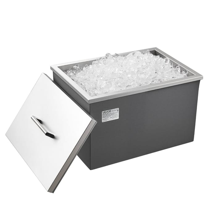 30L Inbouw IJskoeler IJsbak Roestvrij Staal 508x355x306mm