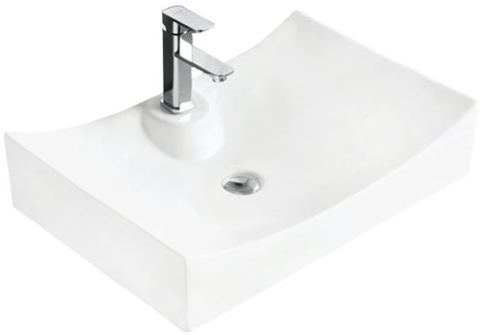 Mexen Gaja opzetwastafel 66 x 45 cm, wit - 21726600