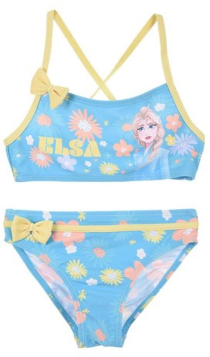 Disney Frozen Bikini - Elsa - Aqua - Maat 110