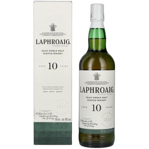 Laphroaig 10 Years Old 40% Vol. 0,7l in geschenkverpakking