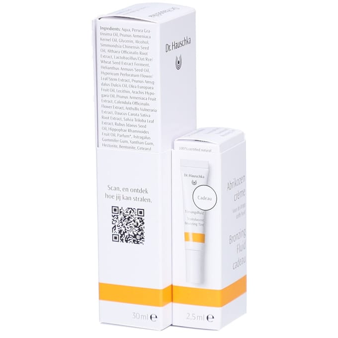 Dr. Hauschka Abrikozencrème + Bronzing Fluide 2, Set