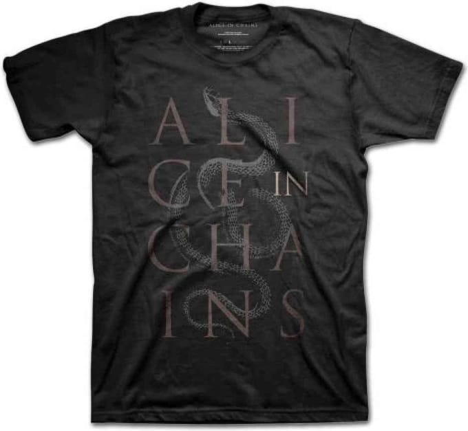 Alice In Chains - Snakes Heren T-shirt - S - Zwart