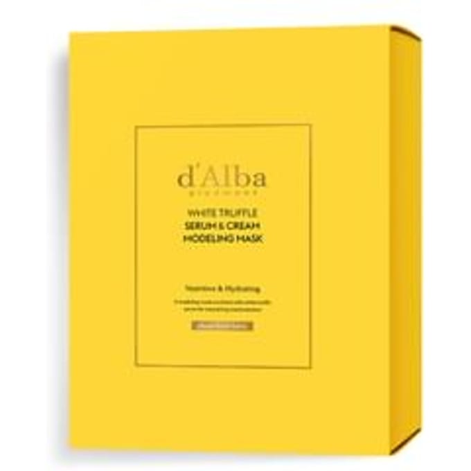d'Alba - White Truffle Serum & Cream Modeling Mask Set Nutritive & Hydrating - Gezichtsmasker