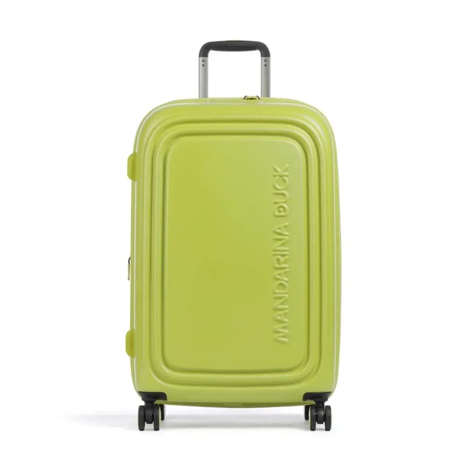 MANDARINA DUCK trolley Logoduck + Trolley Foliage Green groen 70cm