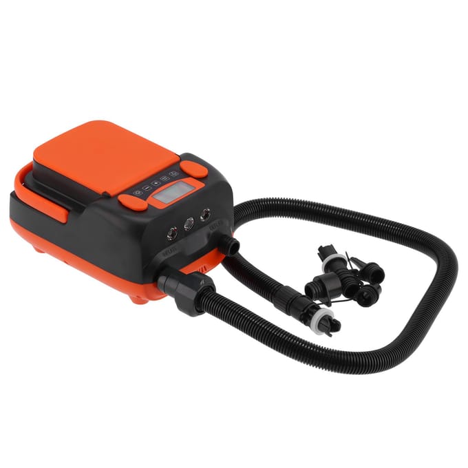 Lithium Batterij Hoge Druk Opblaasbare Elektrische Pomp Paddle Board Booster black