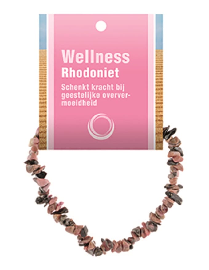 Rhodoniet splitarmband + kaart