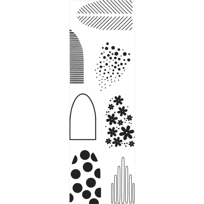 Siliconen stempel voor vouwbloemen "Style"