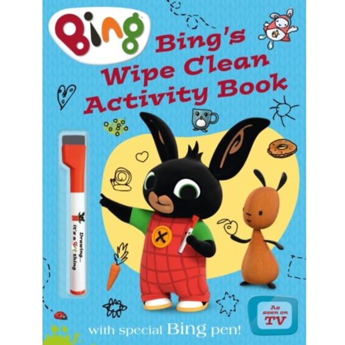 Bing’s Wipe Clean Activity Book - Bing