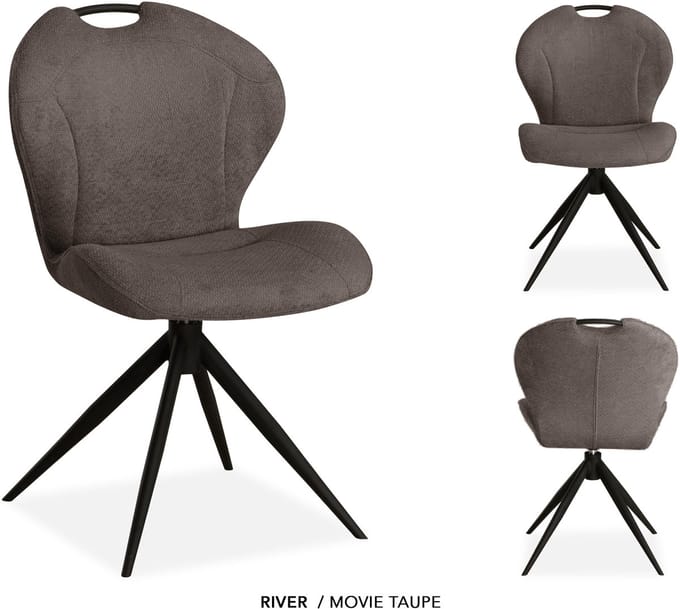 MX-Sofa - Stoel River / Kleur: Taupe