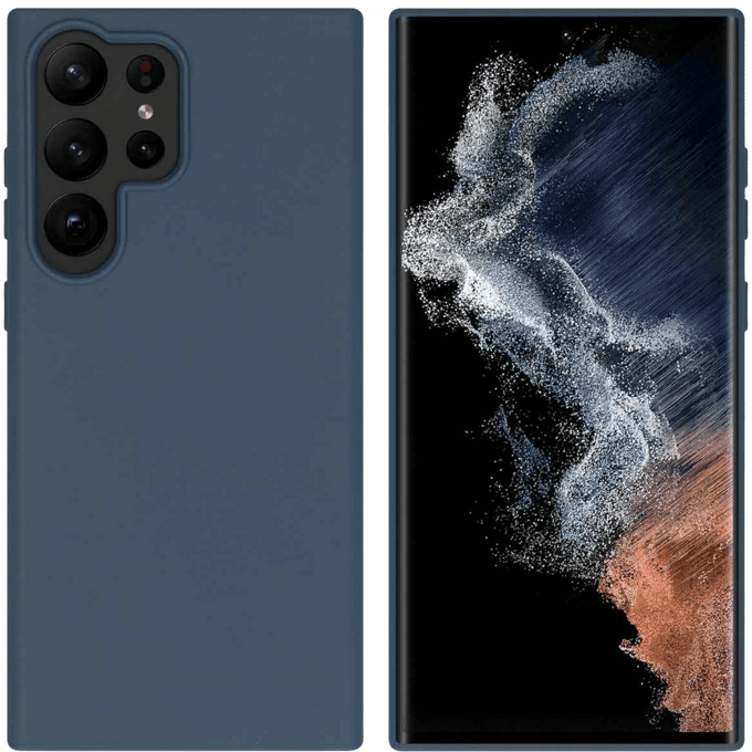 Kees Galaxy S23 Ultra Telefoonhoesje Blauw