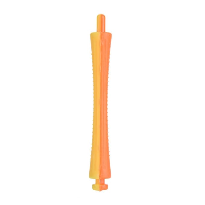 Lot de 12 bigoudis standard avec élastique SH-3 SH-3 orange