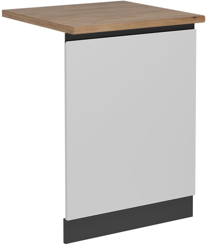 Vicco R-Line Vaatwasserfrontpaneel – 60 cm, WB Eik Wit
