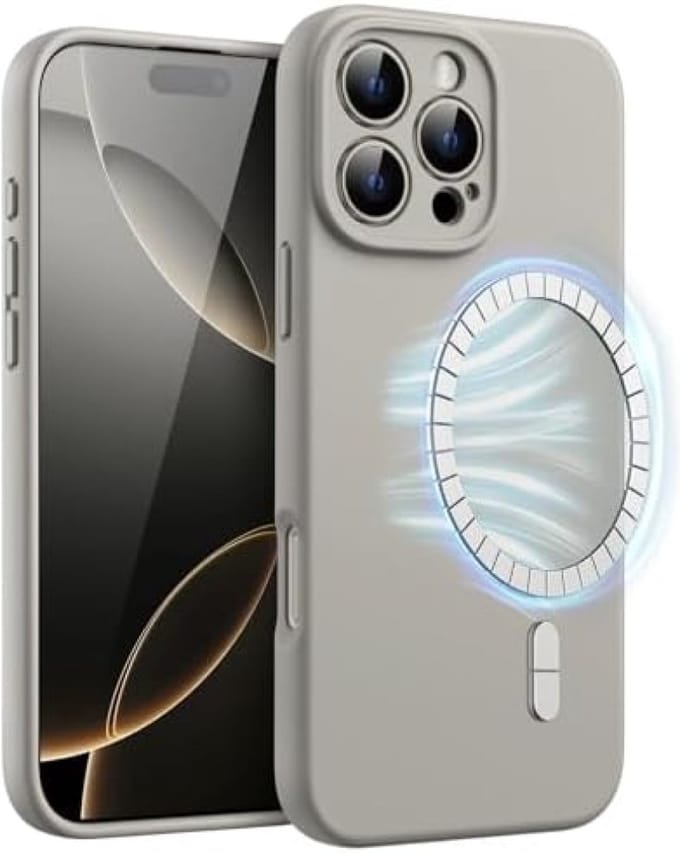 Magnetisch Siliconen Hoesje voor iPhone 16 Pro 6,3-Inch