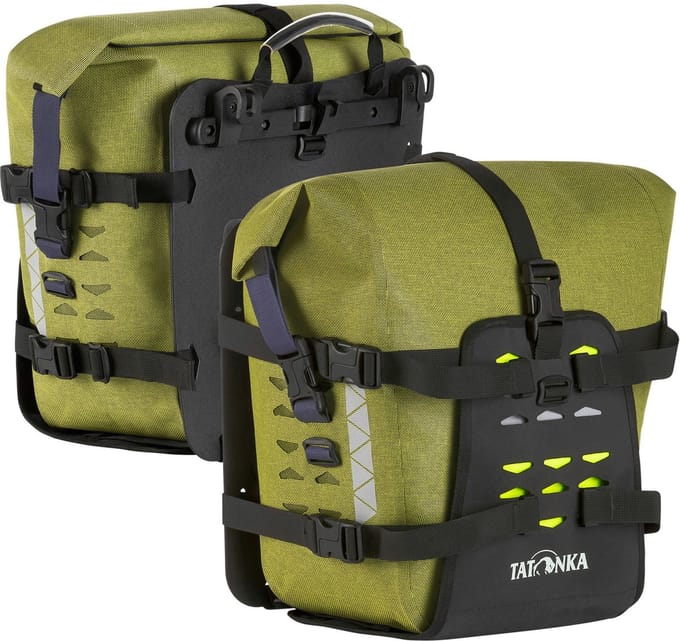 Tatonka Bike Pannier Pro Fietstas 31 cm - 34 L - lime