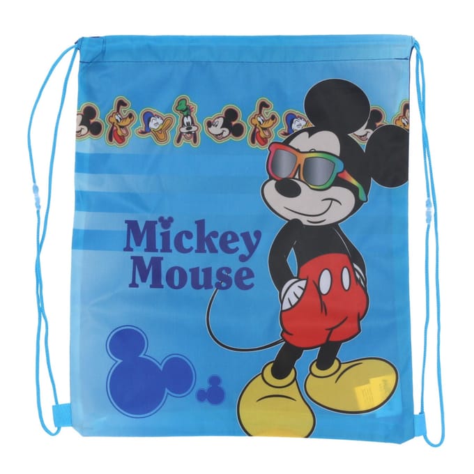 Mickey Mouse Gymtas - Zwemtas - 40 cm - Blauw - Voor Kinderen