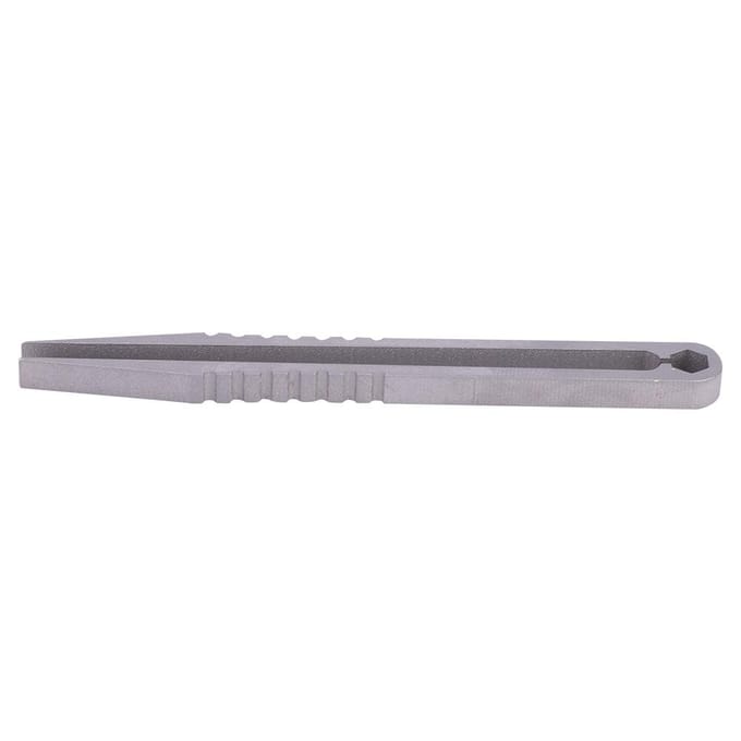 Draagbare EDC Titanium Legering Pincet Outdoor Survival Kamperen Reizen Mini Tool gray