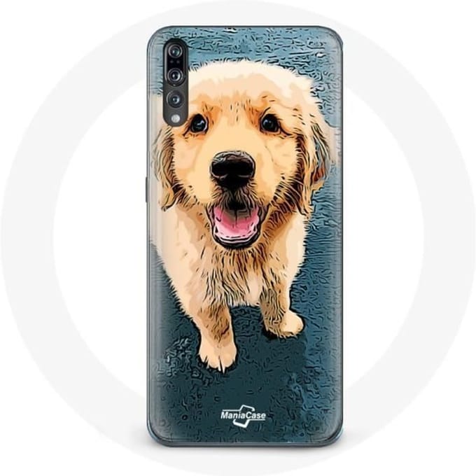 Coque pour Huawei P20 Golden retriever Chiot