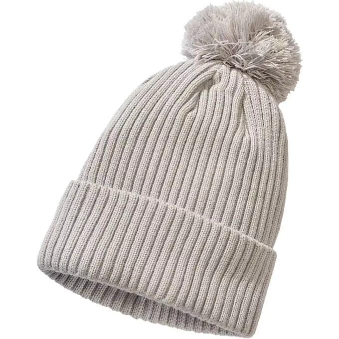 Brandit - Bobble Hat Pompom Beanie muts - Grijs