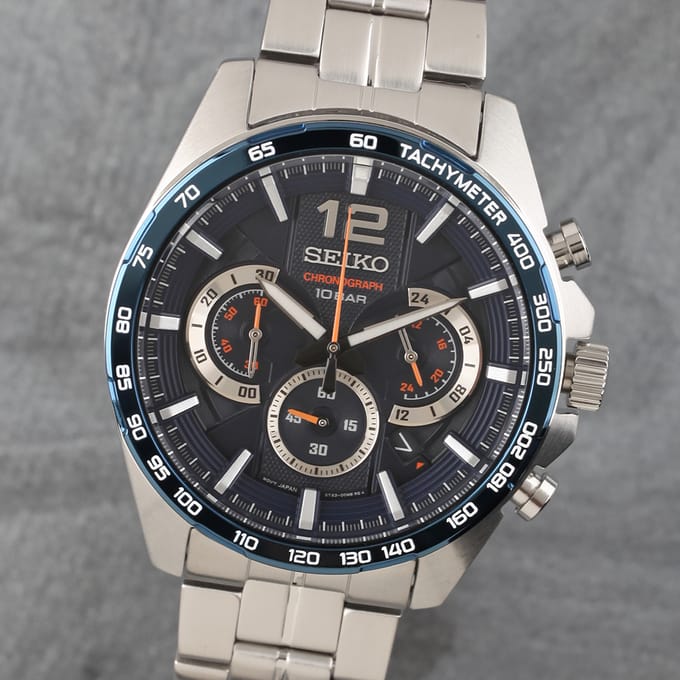 Seiko SSB345P1 Heren Horloge Chronograaf 44mm
