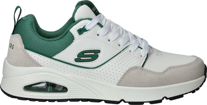 Skechers Uno Retro One Sneakers - Heren - Groen