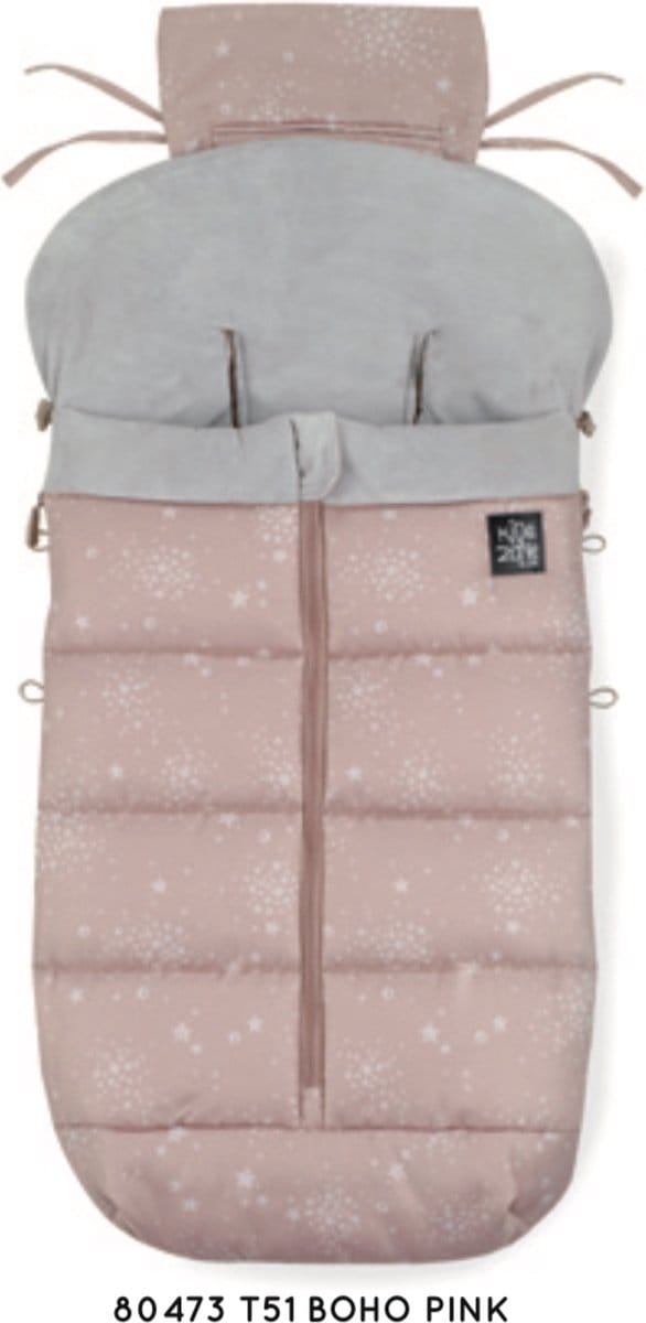 Jane Universal Fleece Kinderwagen Slaapzak Pink