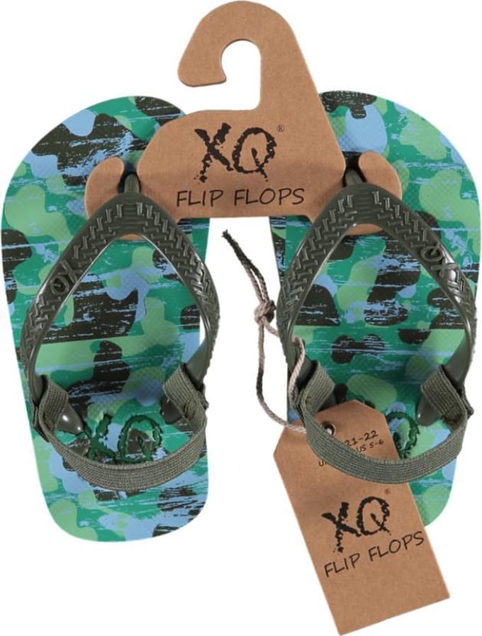 XQ Slippers Flipflops Army