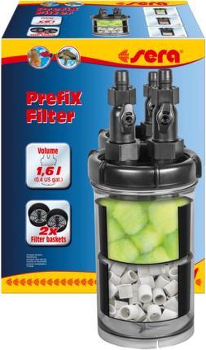 sera PrefiX Filter - snelfilter uitbreidingsfilter