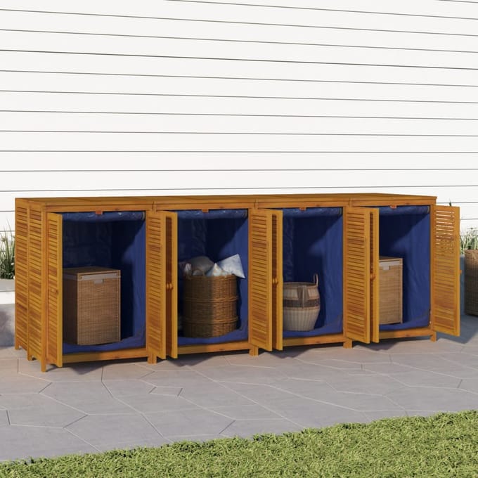 vidaXL - Tuinbox - 280x87x104 - cm - massief - acaciahout
