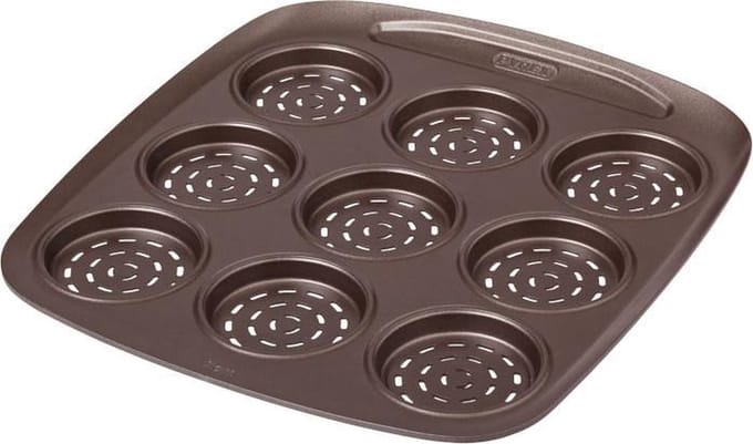 Bakplaat voor Mini Pizza's - Pyrex | Asimetria