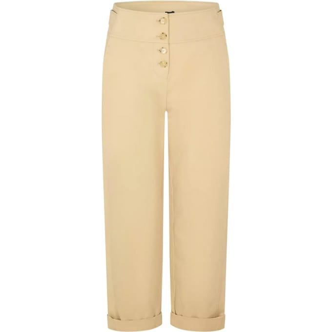 Boss Dames/Dames Getailleerde Broek (Medium Beige)