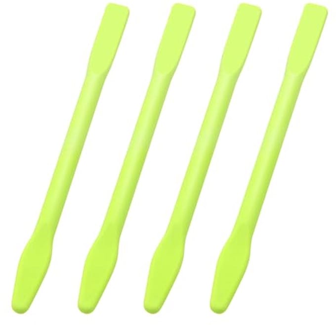 Wenkbrauw Wax Sticks - Ontharingsapplicator - Precisie Ontharen - Herbruikbaar Siliconen - 4 Stuks - Teal