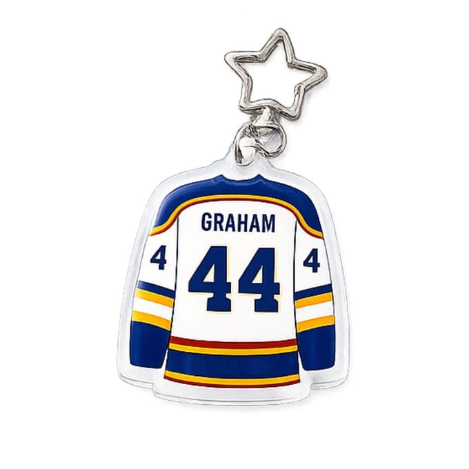 Off Campus - Briar Boys Hockey Jersey Acryl Sleutelhanger Graham blue