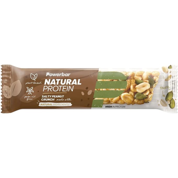 Powerbar eiwitreep | Natural Protein Bar | Salty Peanut Crunch - 18x40g