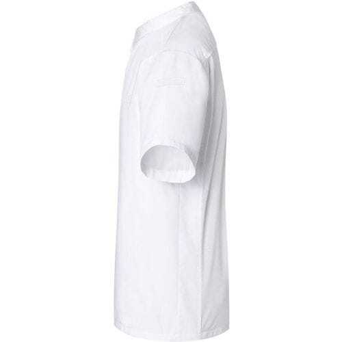 (6 stuks) KARLOWSKY Korte Mouw Kokshemd - Wit - maat: M