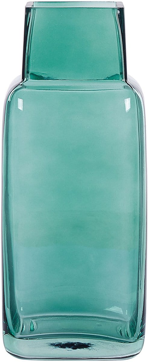 MERBAKA - Decoratieve vaas - Smaragdgroen - Glas