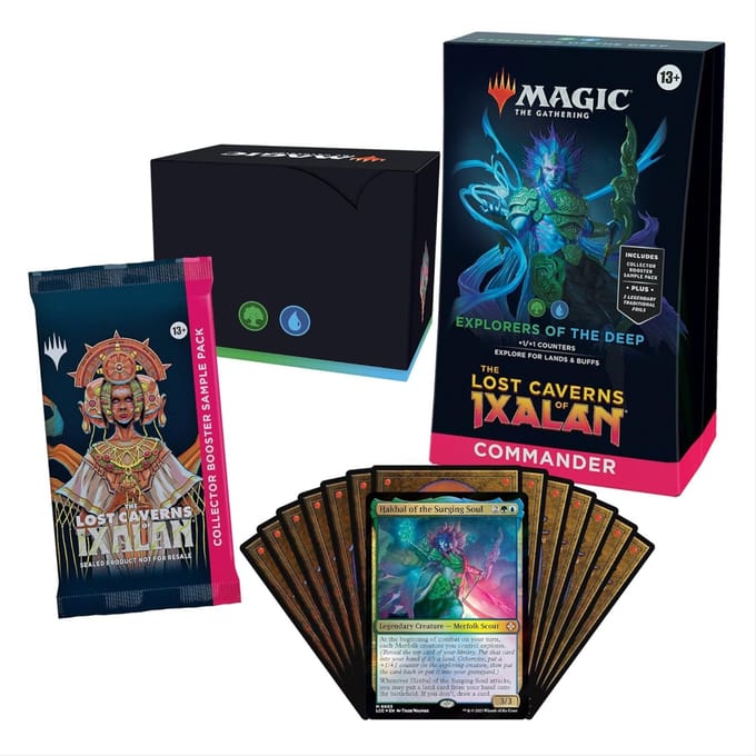 Magic: The Gathering Lost Caverns of Ixalan Explorers Of The Deep Commander Deck