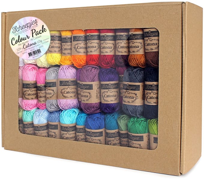 Scheepjes Catona Colour Pack 109x10gr