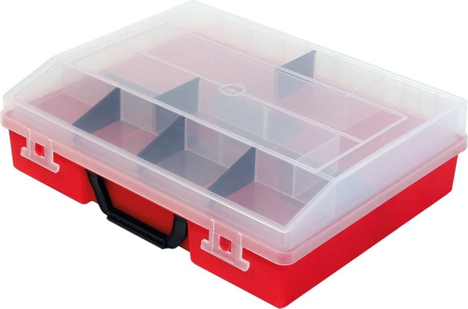 Alpac Sorteerdoos met vakjes - Organizer - Assortimentsdoos - 365 x 290 x 105 mm