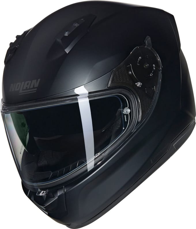 NOLAN N60-6 CLASSICO 302 M MATZWART INTEGRAALHELM MOTORHELM