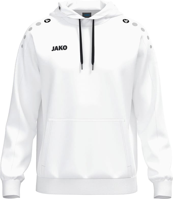 Jako One Sweater Met Kap Heren - Wit | Maat: 4XL