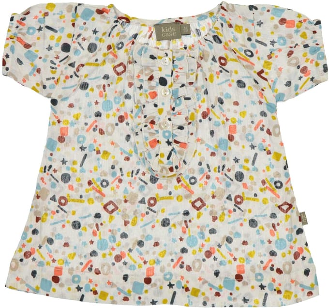 Kidscase jurk Kate maat 62 off white