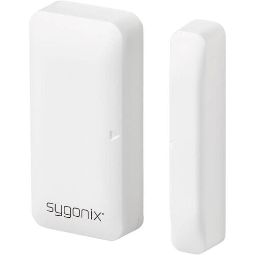 Sygonix SY-6052184 Deurcontact, Venstercontact Wit