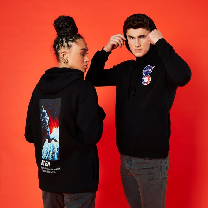 NASA Soyuz Unisex Hoodie - Black - XL